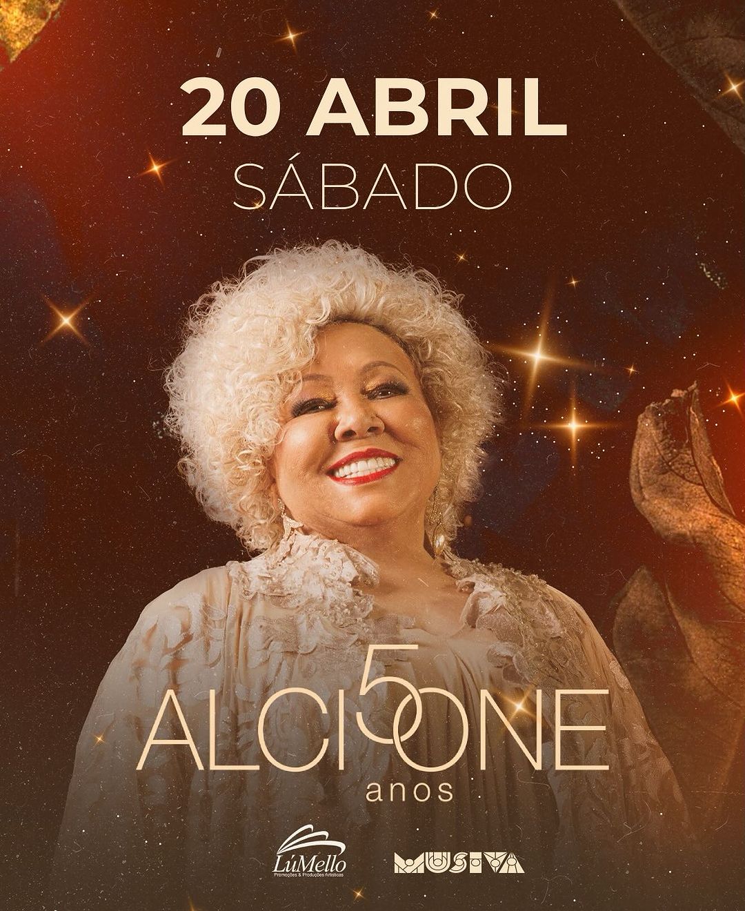 Alcione 50 anos Cuiabá TEM